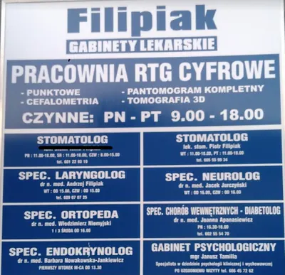 RTG zębów Bełchatów Piotr Filipiak